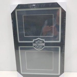 Harley Davidson Double Picture Frame NIP